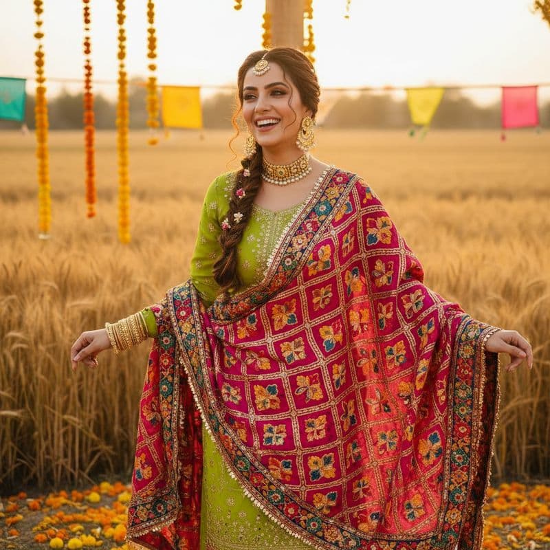 Baisakhi festive styling