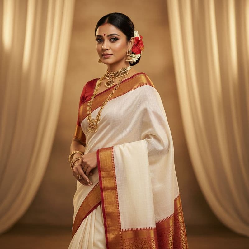 Durga Puja styling look 2