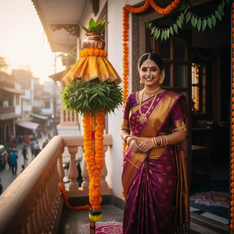 Gudi Padwa styling look 3