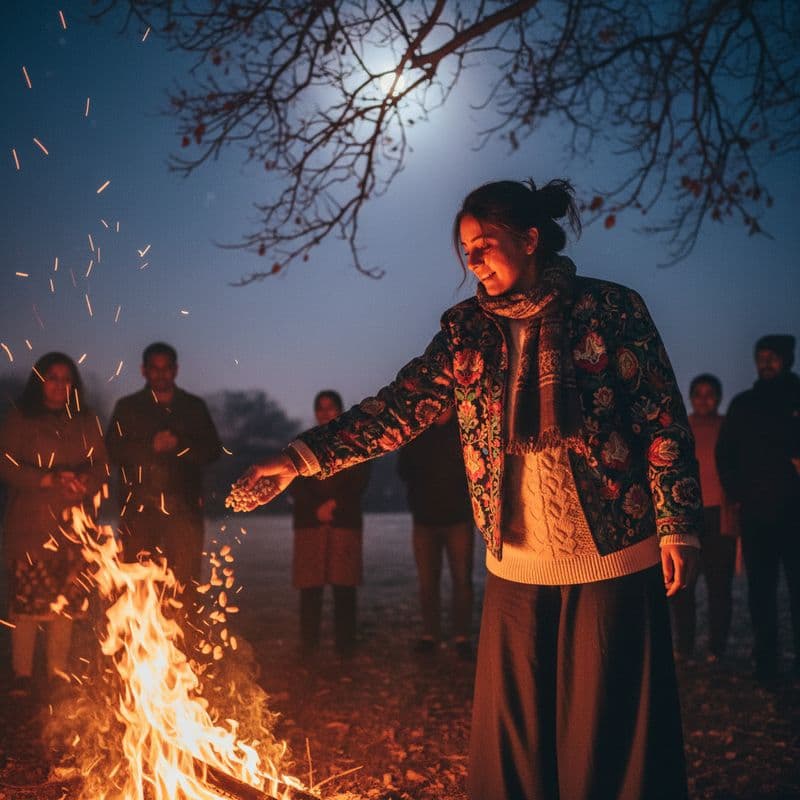 Lohri styling look 1