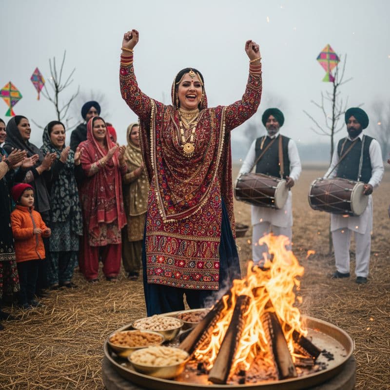 Lohri styling look 4