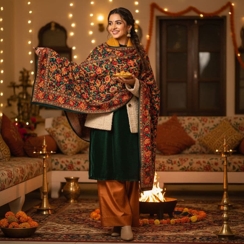 Lohri styling look 3