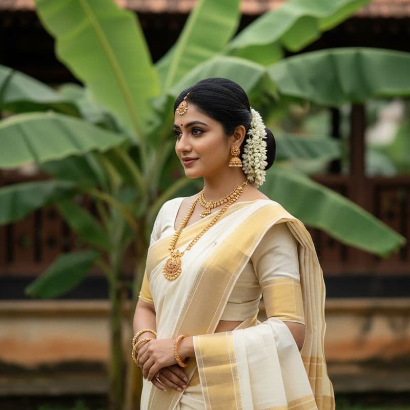 Onam festive styling