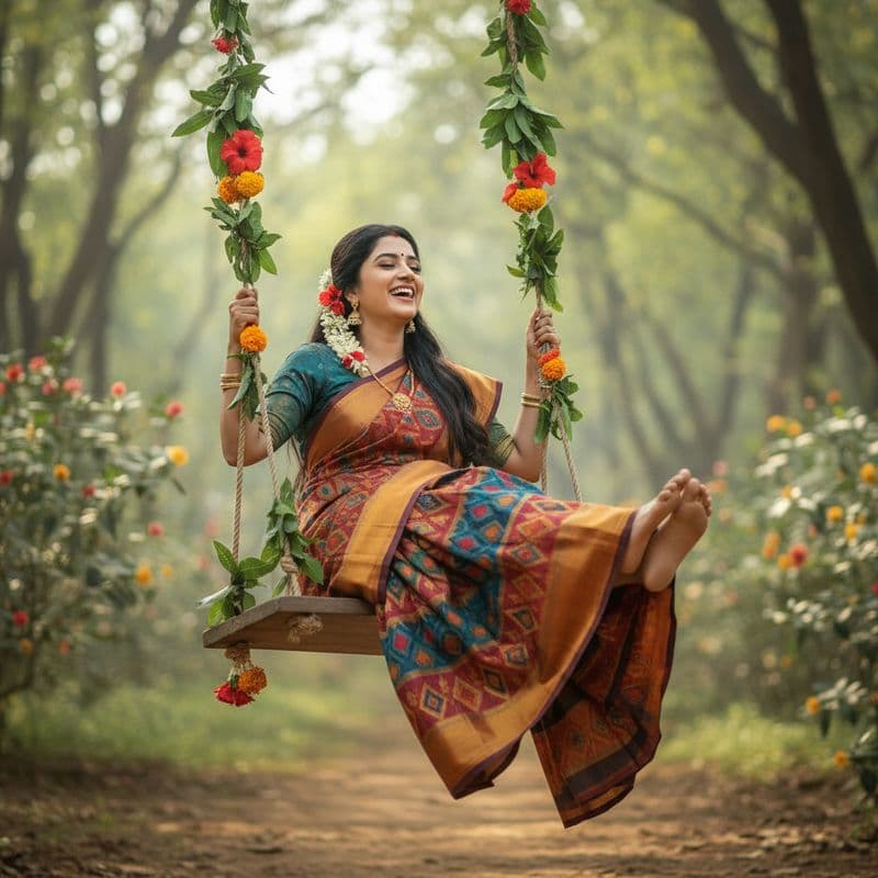 Raja Parba styling look 1