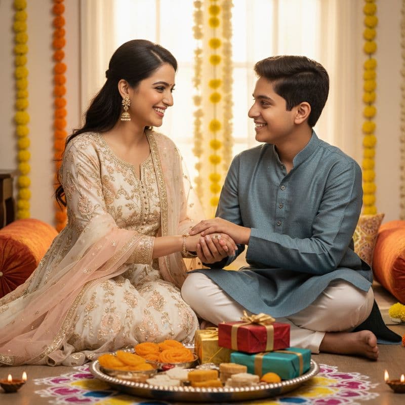 Raksha Bandhan styling look 3